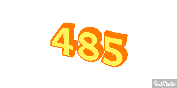 485 Texteffekt