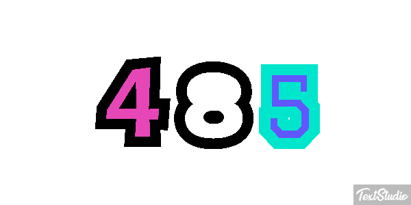 485 Texteffekt
