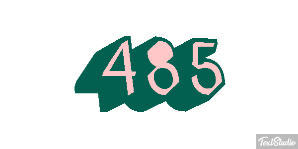 485 Texteffekt
