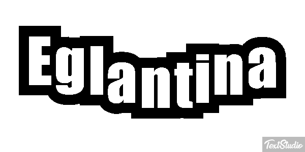 Eglantina Effetto testo