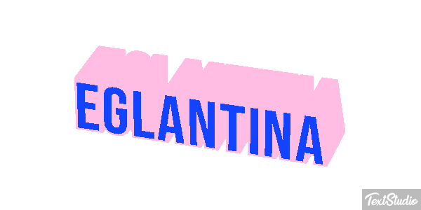 Eglantina Effetto testo