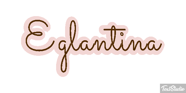 Eglantina Effetto testo