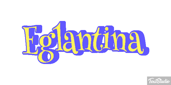 Eglantina Effetto testo