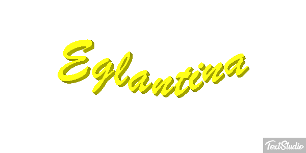 Eglantina Effetto testo
