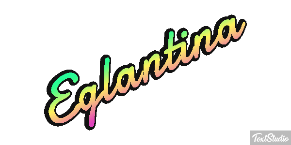 Eglantina Effetto testo