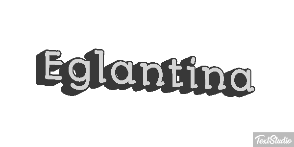 Eglantina Effetto testo