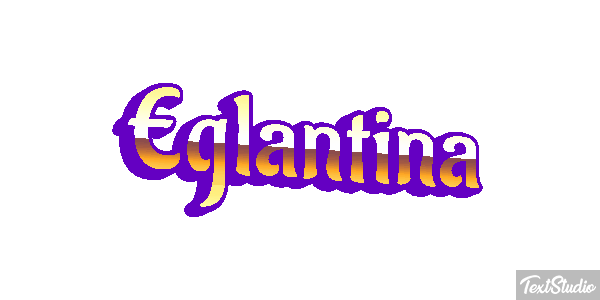 Eglantina Effetto testo