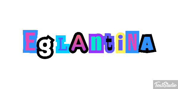 Eglantina Effetto testo