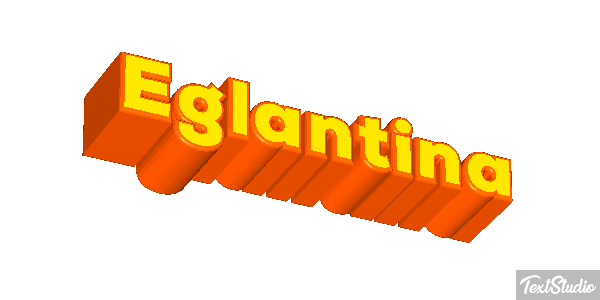 Eglantina Effetto testo
