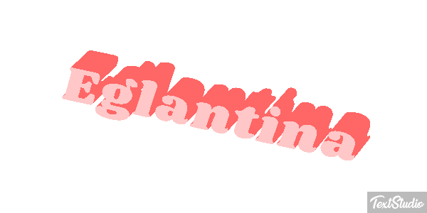 Eglantina Effetto testo