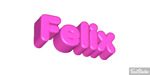 Felix Efecto de texto