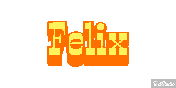 Felix Efecto de texto