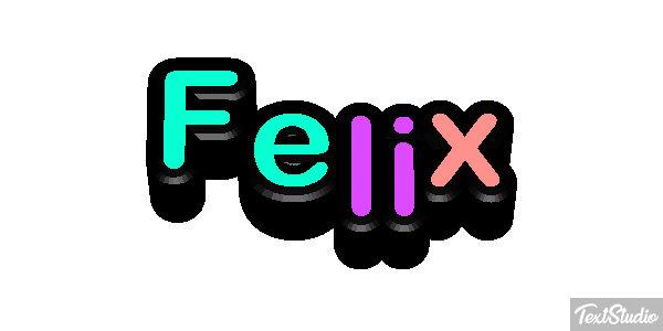 Felix Efecto de texto