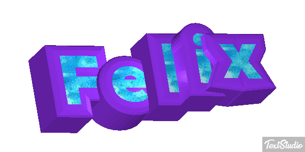 Felix Efecto de texto