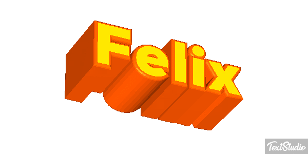 Felix Efecto de texto