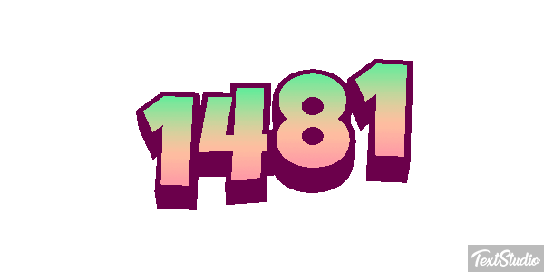 1481 テキスト効果