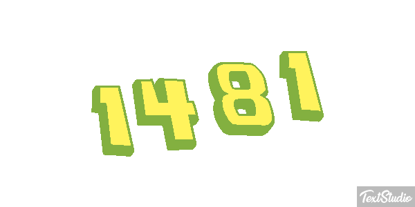 1481 テキスト効果