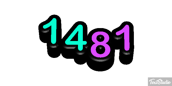 1481 テキスト効果