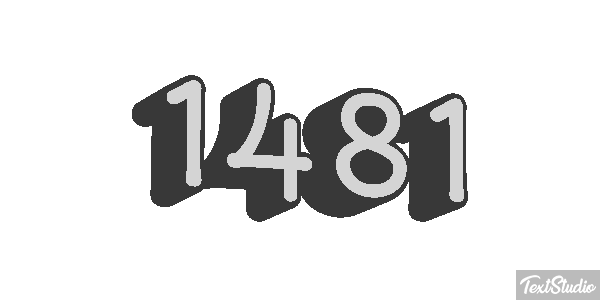 1481 テキスト効果