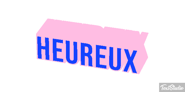 Heureux Text effect
