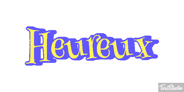 Heureux Text effect