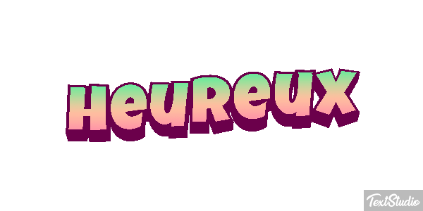Heureux Text effect