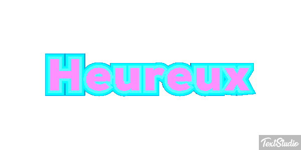 Heureux Text effect