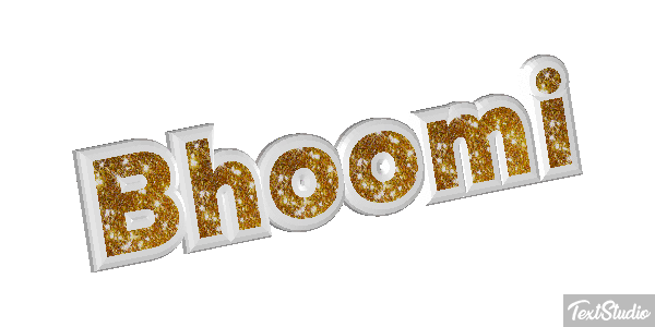 Bhoomi Texteffekt