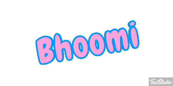 Bhoomi Texteffekt