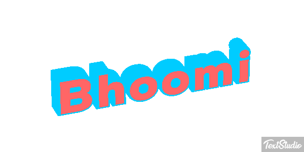 Bhoomi Texteffekt
