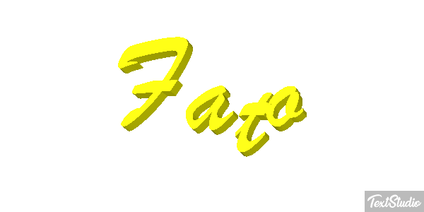 Fato Text effect