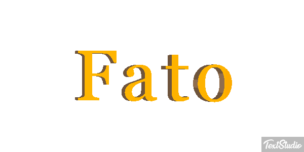 Fato Text effect