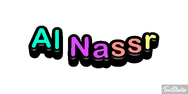 Al Nassr Effetto testo