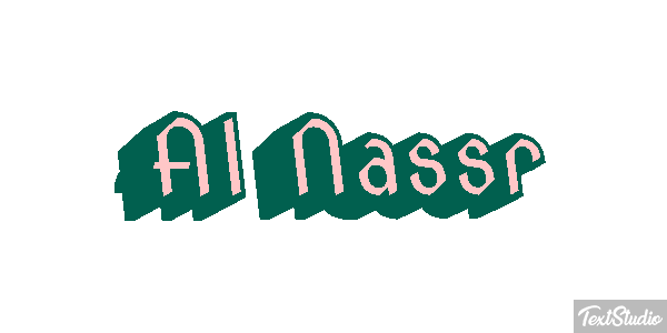 Al Nassr Effetto testo