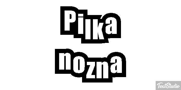Piłka nożna Efekt tekstowy
