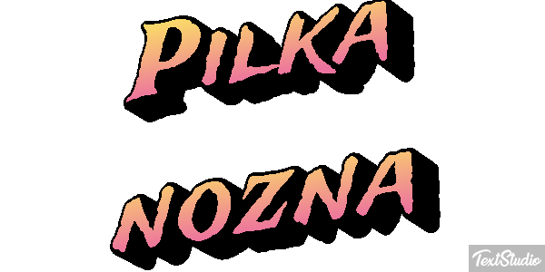 Piłka nożna Efekt tekstowy