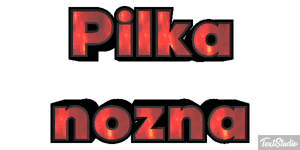 Piłka nożna Efekt tekstowy