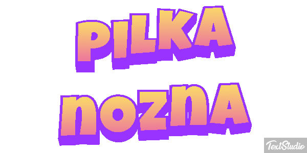 Piłka nożna Efekt tekstowy