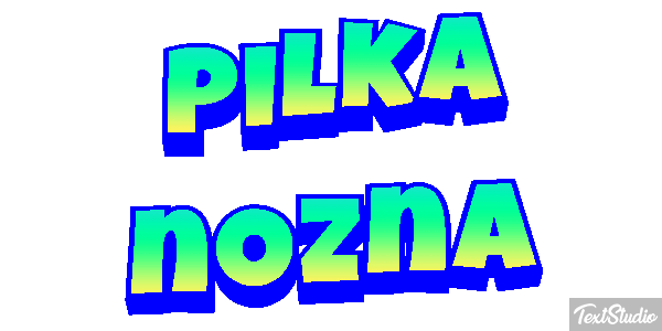 Piłka nożna Efekt tekstowy