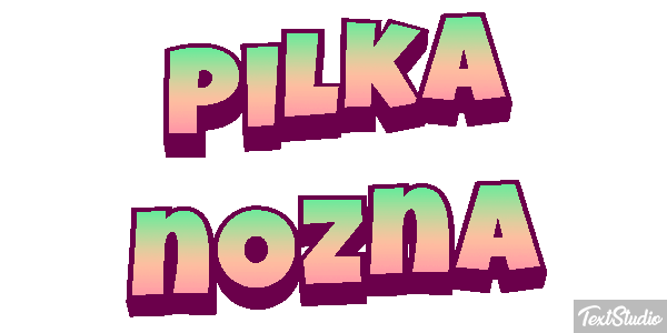 Piłka nożna Efekt tekstowy