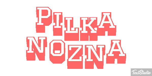 Piłka nożna Efekt tekstowy