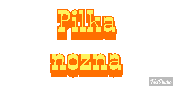 Piłka nożna Efekt tekstowy