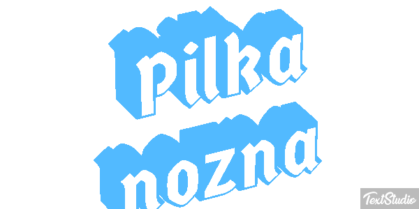 Piłka nożna Efekt tekstowy