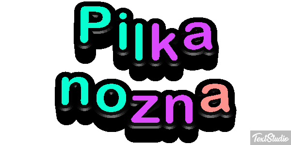 Piłka nożna Efekt tekstowy