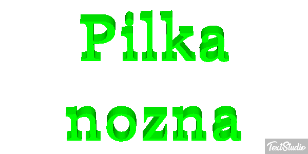 Piłka nożna Efekt tekstowy