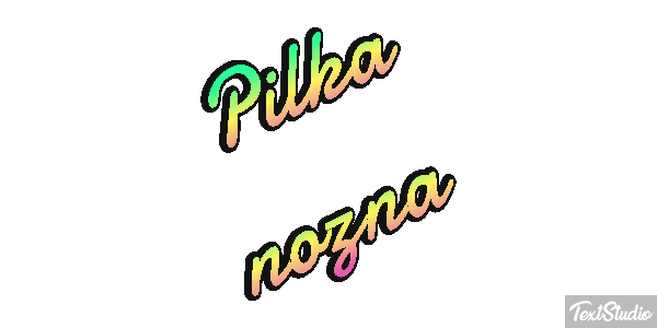 Piłka nożna Efekt tekstowy