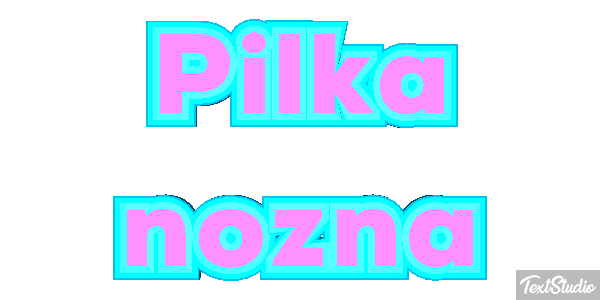 Piłka nożna Efekt tekstowy