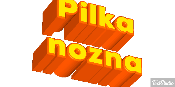 Piłka nożna Efekt tekstowy