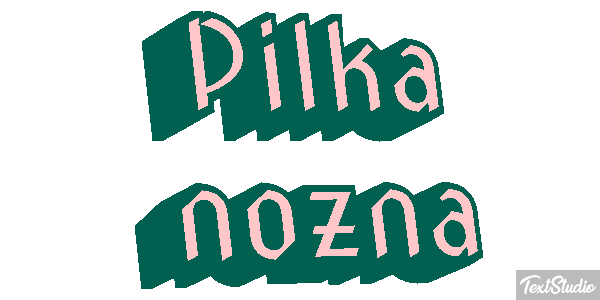 Piłka nożna Efekt tekstowy