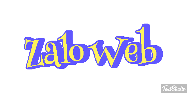 Zalo Web Efeito do texto